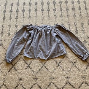 Brandy Melville Off-The-Shoulder Blouse